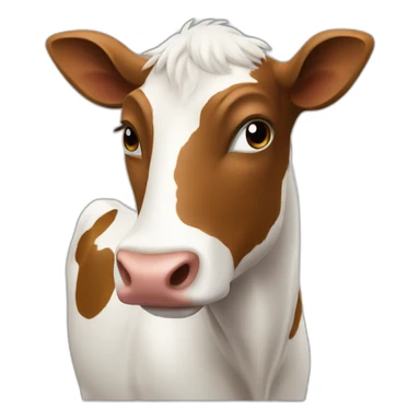 La vache sticker