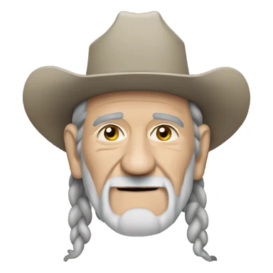 Willie Nelson sticker