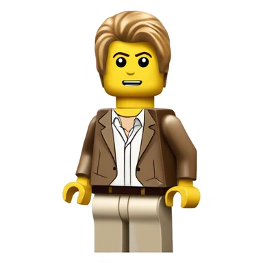DAVID BOWIE lego full body sticker