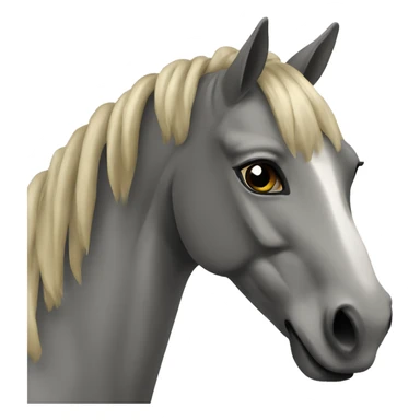 Cheval en or sticker