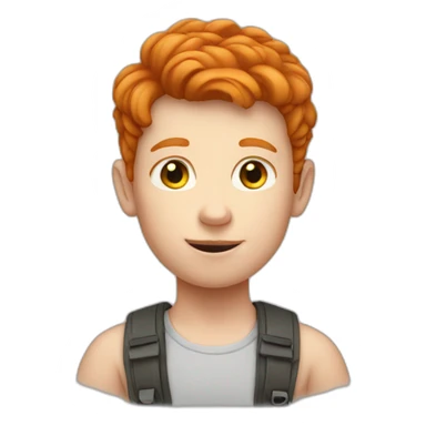 Ginger kid sticker