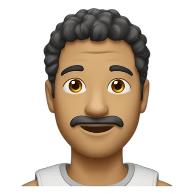 Un gars qui dit TOZ sticker