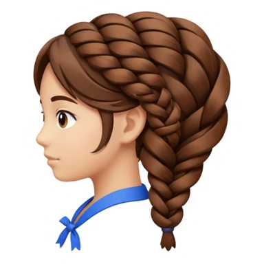 Braiding sticker