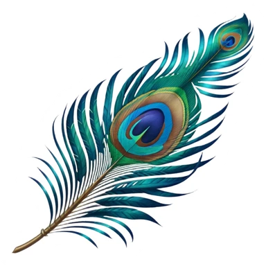 Need single peacock feather emoji to paste in a textbox sticker