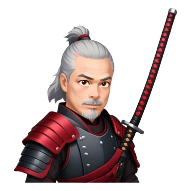 Fierce Samurai sticker