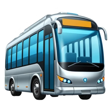 Futuristic city Bus sticker