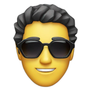 hexagon-sunglasses sticker