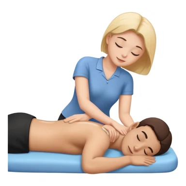 Back massage sticker