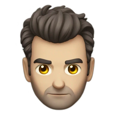 crowley good omens sticker