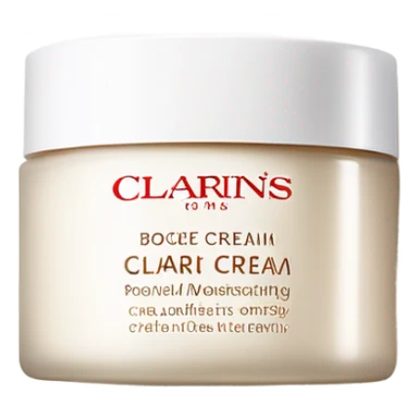 Clarins cream sticker