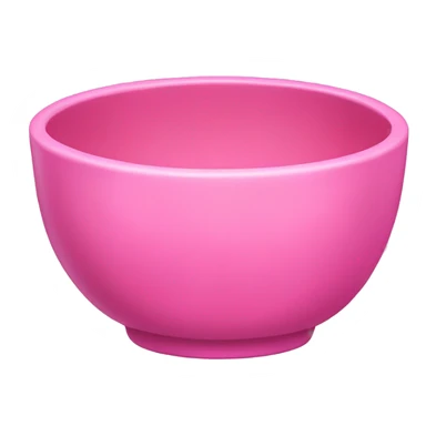 pink bowl sticker