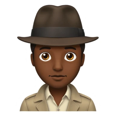 Sassy man in fedora sticker