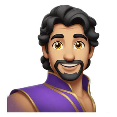 prince ali from aladdin sticker