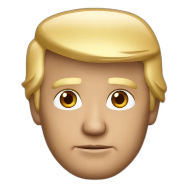 Donald Trump en colère sticker