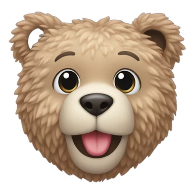 Nounours coeur sticker