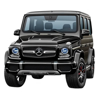 Mercedes black g63 sticker