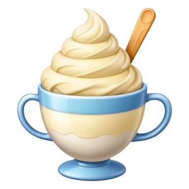 Vanilla with no cone sticker