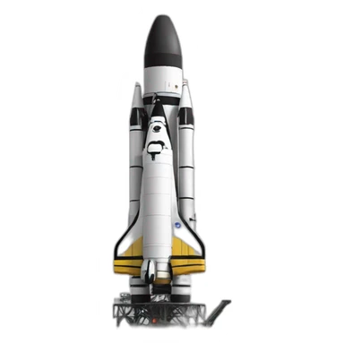 Saturn 5 tocket sticker