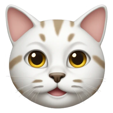 Cat head boom sticker