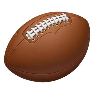 create a football icon inspired by airbnb category icons it should just be a white outline sticker