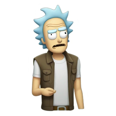 Rick et morty sticker