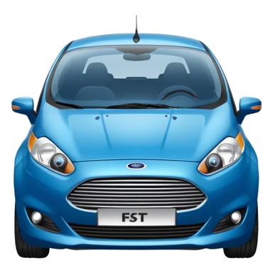 Car Ford fiesta sticker