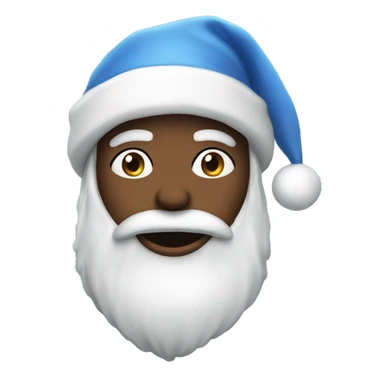 blue christmas  sticker