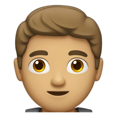 Homme qui ouvre les bras sticker