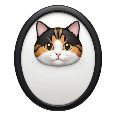 un toilette avec un chat a l interieur sticker