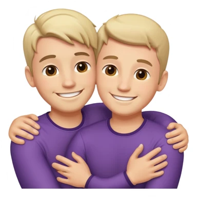Two gay guys on top of each other sticker