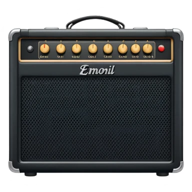 electric guitar amplifier sticker