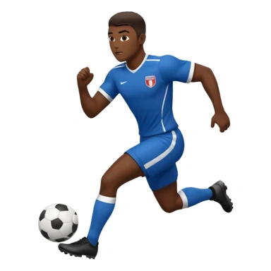 jugador de futbol sticker