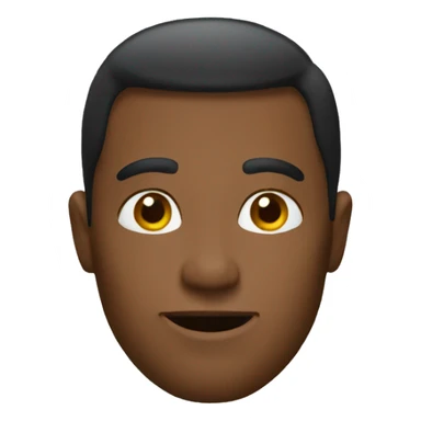 Chad emoji face sticker