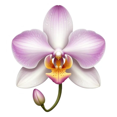 orchid blossom sticker
