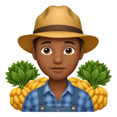 young black farmer sticker