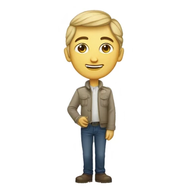 Померанский белый шпиц обнимается с девушкой со светлыми волосами sticker