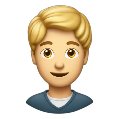 homme sur escargot sticker