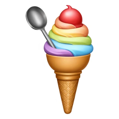 Ice Cream scoop sticker