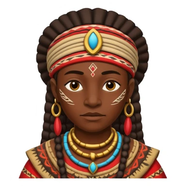 A ancient tribal African sticker