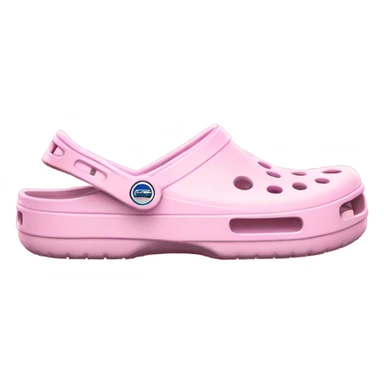 Light pink crocs sticker
