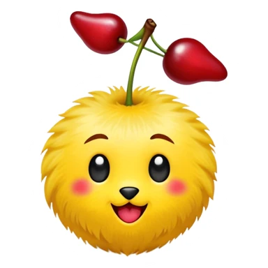 abejita plim plim con cerezas sticker