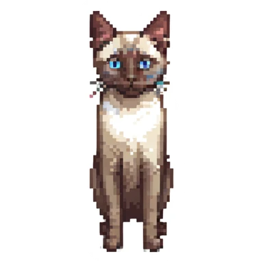 Siamese cat sticker