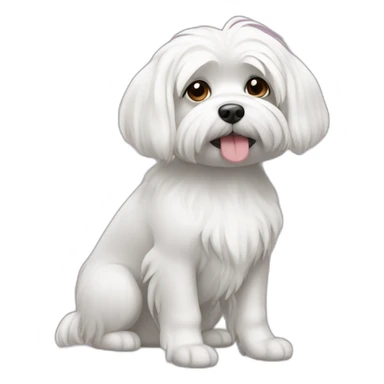 maltese sticker