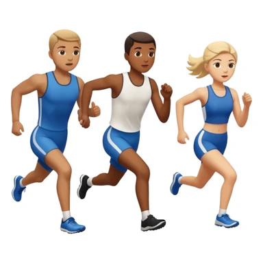 solo running relay  sticker