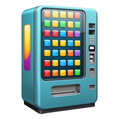 Vending machine  sticker