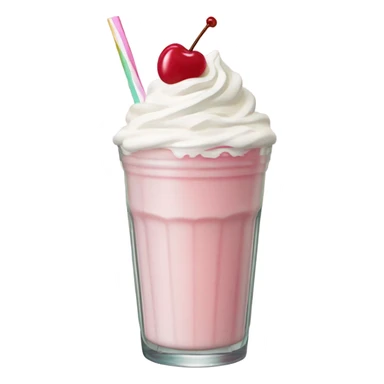 Pastel pink frappe sticker