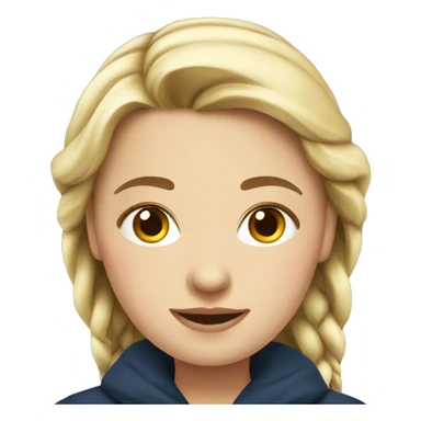 Norwegian female i national dressu sticker