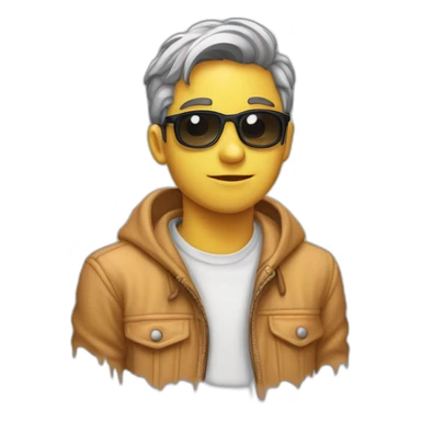 Un chico de doce catorze años con drip sticker