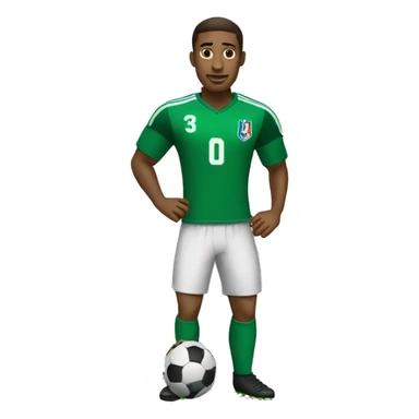 Méchante footballeur  sticker