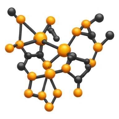 create me an emoji of a molecule compound sticker